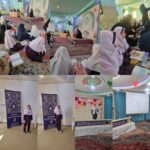 شرکت دانش آموزان مدرسه گل های خرد در مسابقات قرآن